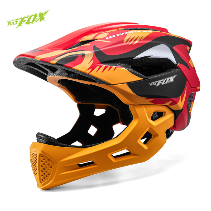 BATFOX 어린이 풀 페이스 자전거 헬멧 분리형 사이 - Cycling Protective Gear Kids 리뷰 및 가격