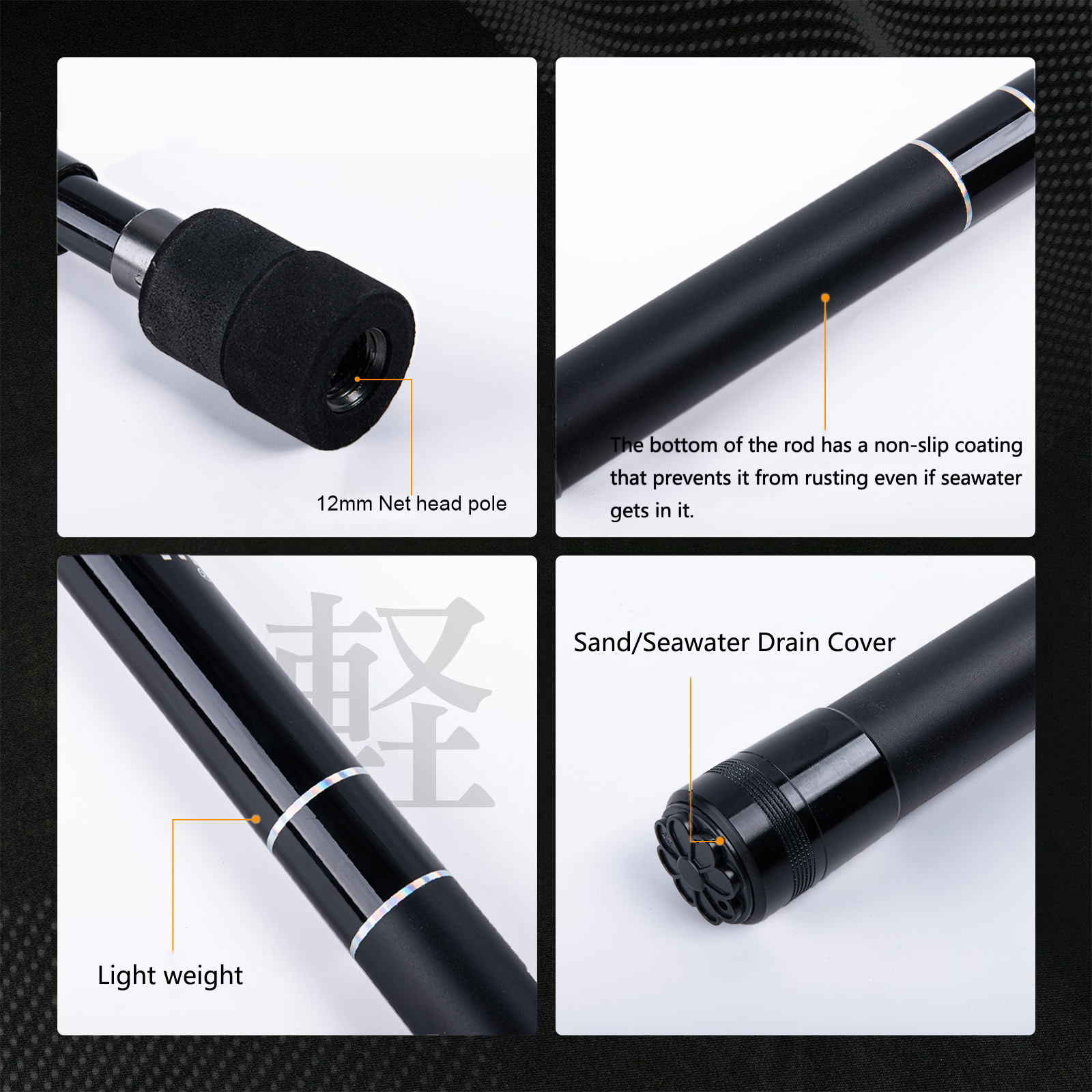 Goture 낚시 그물 막대 2.1M 3.0M 3.9M - Cycling Landing Gear 리뷰 및 가격