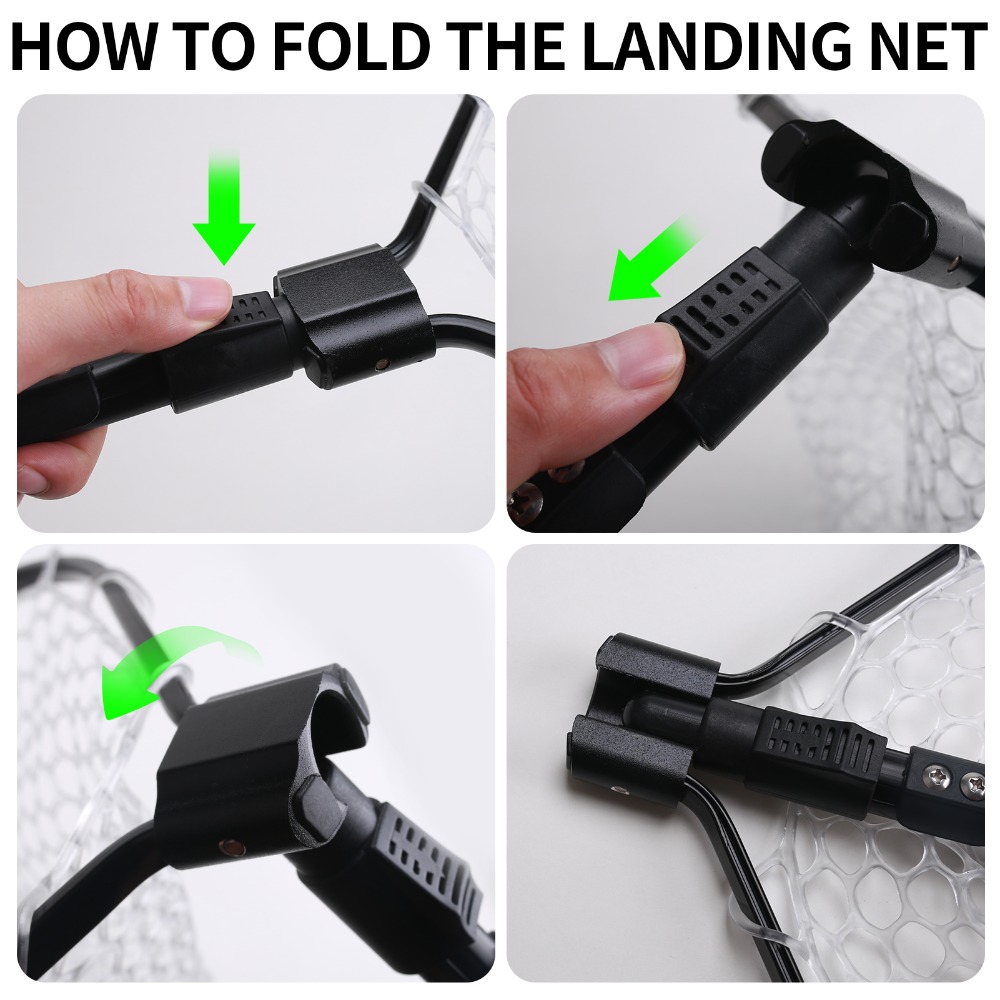 플라이 낚시 랜딩 네트 부드러운 고무 메쉬 캐치 릴리스 - Cycling Landing Gear 리뷰 및 가격