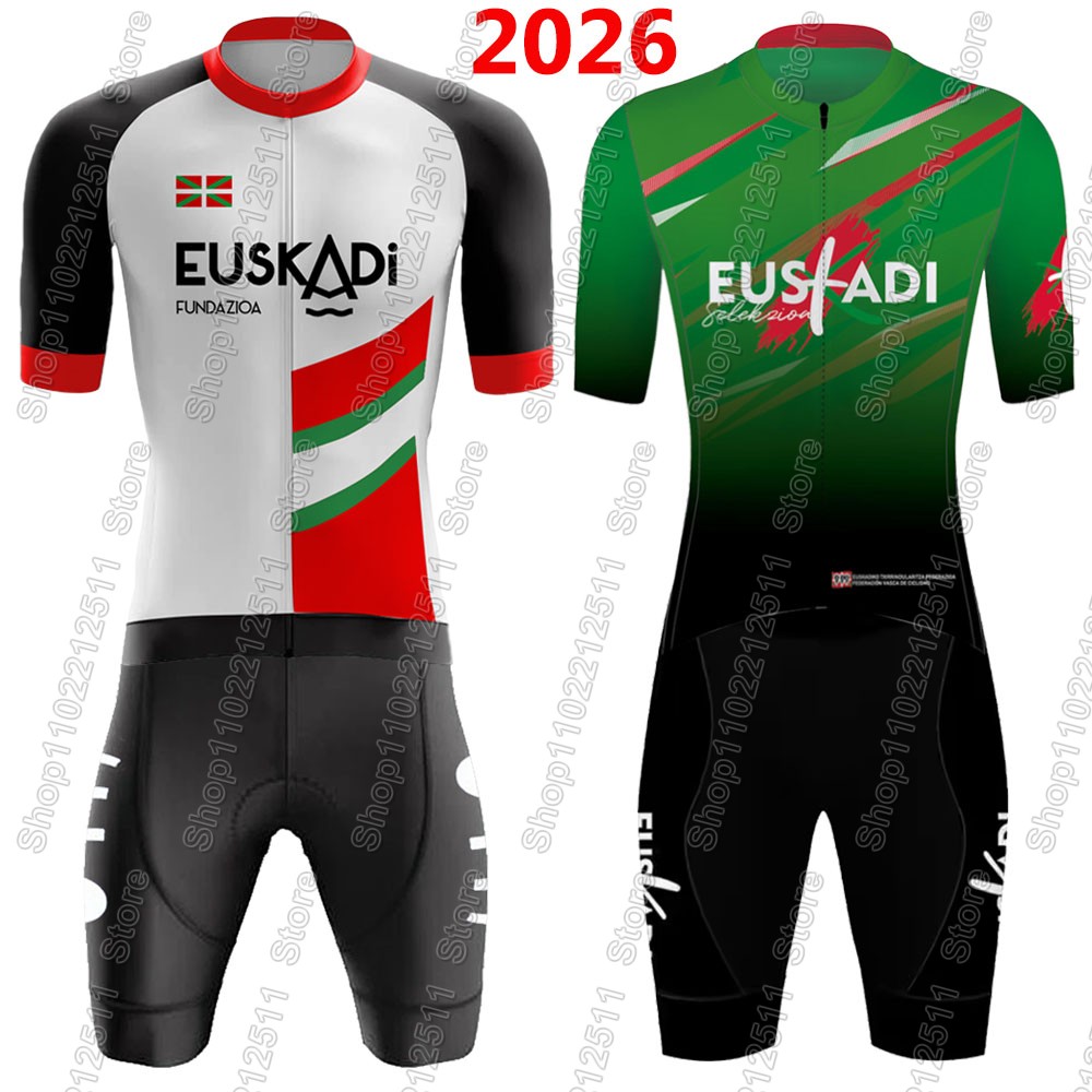 Euskadi 팀 사이클링 저지 2026 세트 여름 스 - Cycling Gear Jersey 리뷰 및 가격