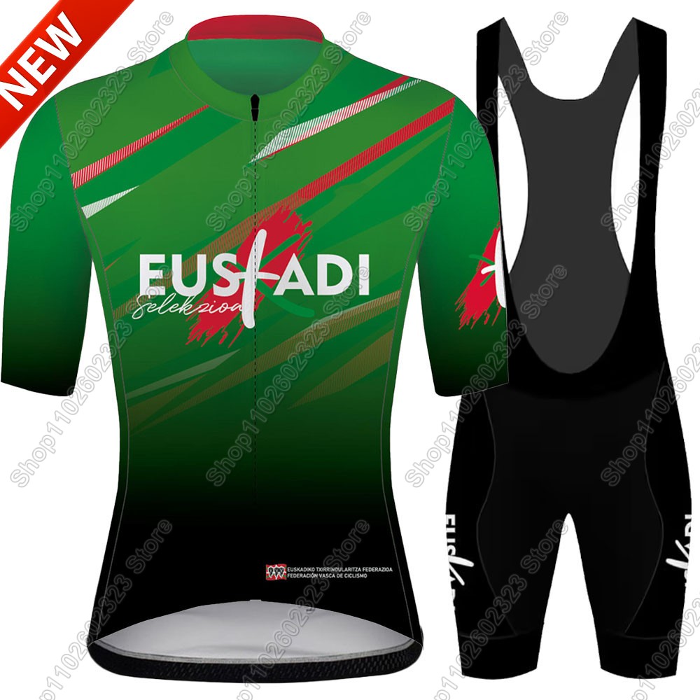 Euskadi 팀 사이클링 저지 2026 세트 여름 스 - Cycling Gear Jersey 리뷰 및 가격