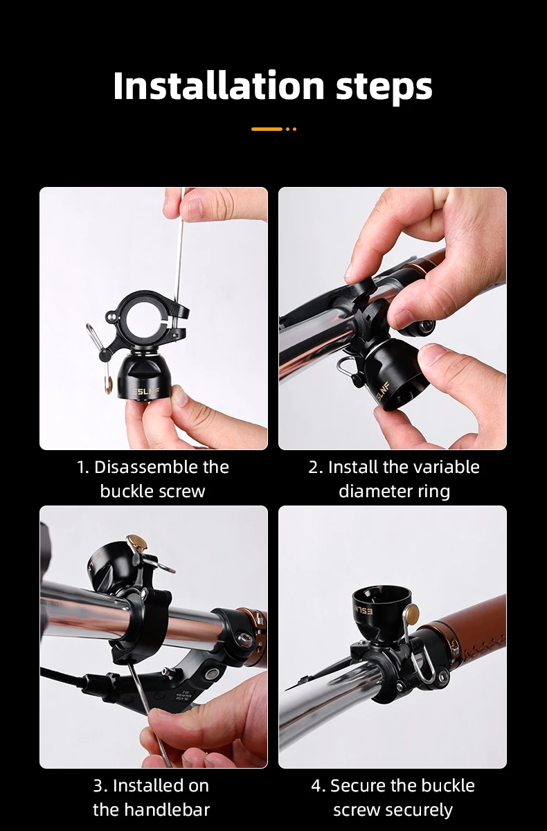 레트로 자전거 벨 안전 경고 자전거 벨 혼 핸들바 구리 - Cycling Gear Essentials 리뷰 및 가격