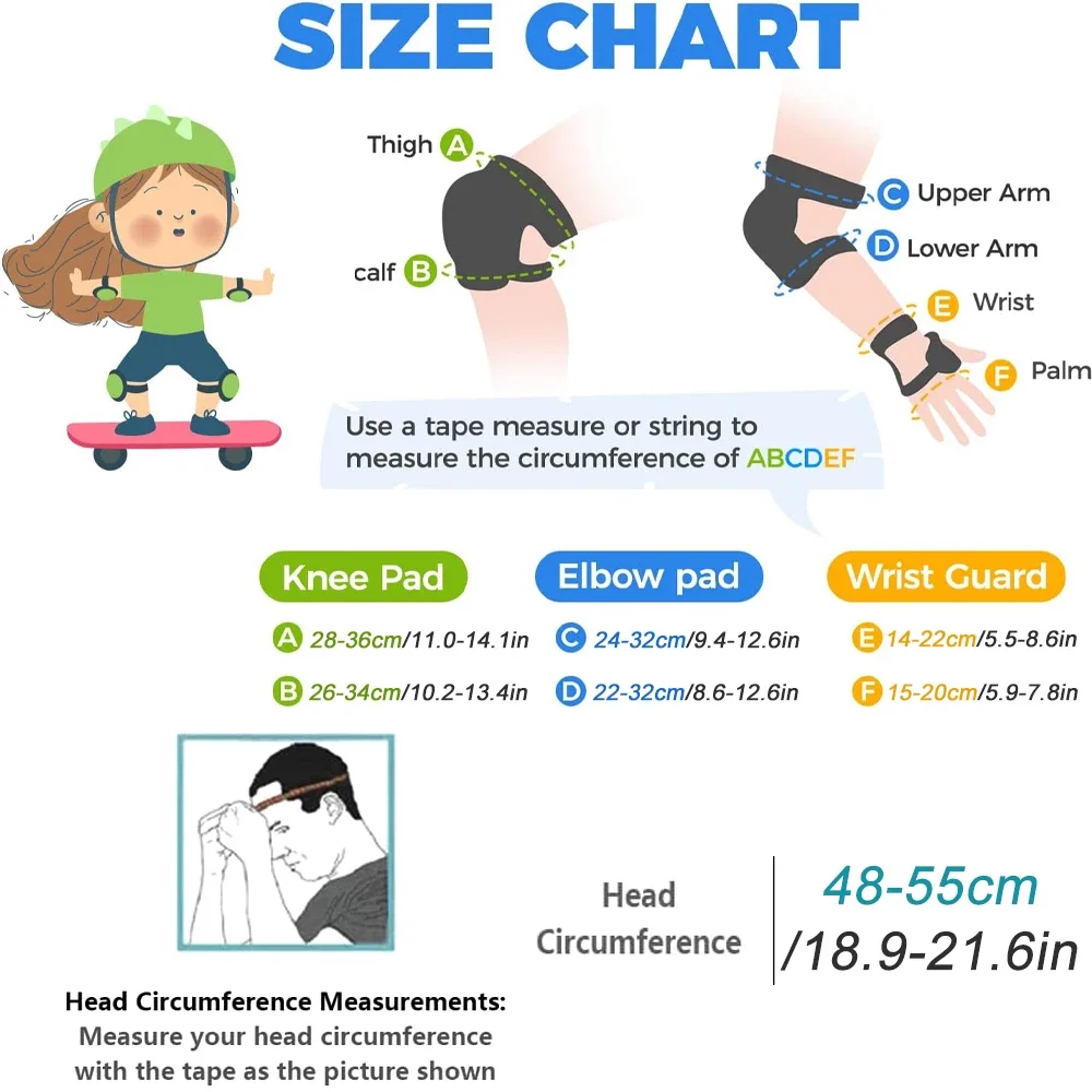어린이 자전거 헬멧 무릎 팔꿈치 손목 패드, 자전거 사 - Cycling Protective Gear Kids 리뷰 및 가격
