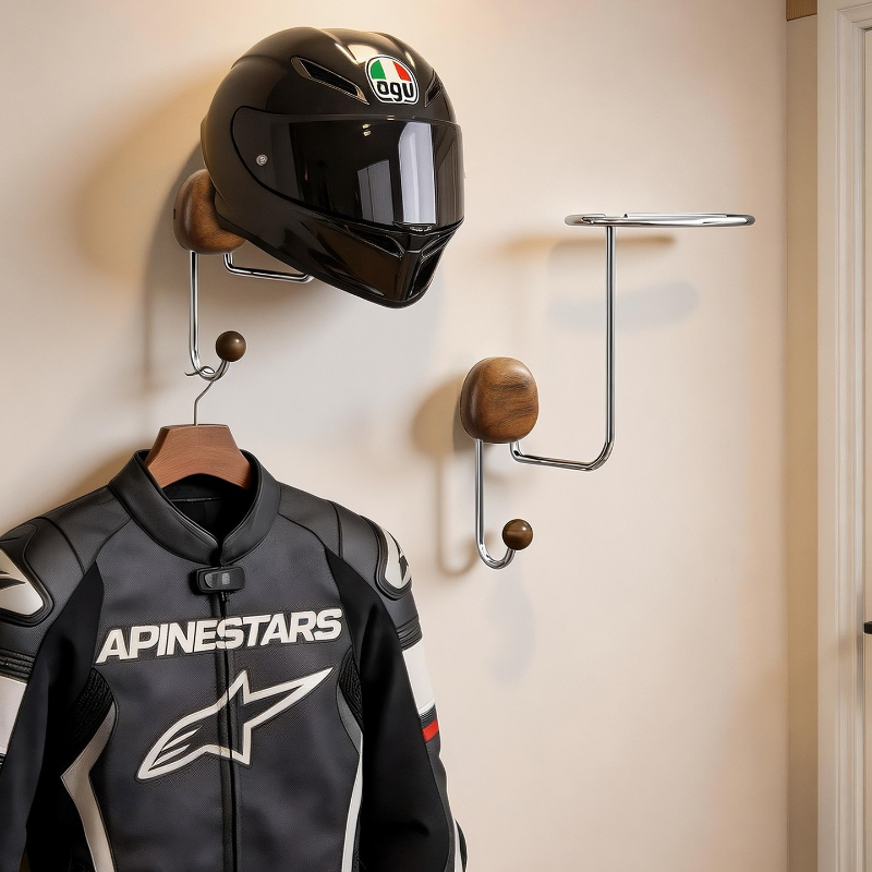 벽걸이 헬멧 보관 랙 무타공 헤비듀티 헬멧 디스플레이  - Cycling Gear Rack 리뷰 및 가격