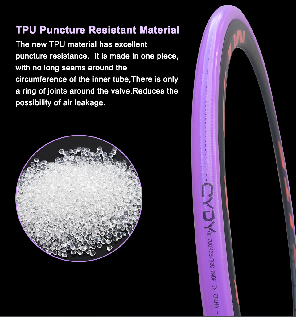 46g CYDY TPU 그래블 자전거 이너 튜브 700 - Gravel Bike Tires 리뷰 및 가격