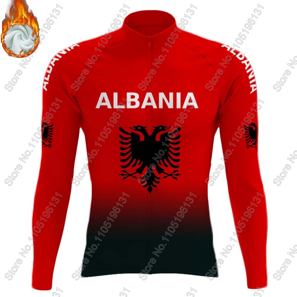 알바니아 국가대표팀 2026 사이클링 저지 세트 긴팔  - Cycling Gear Jersey 리뷰 및 가격
